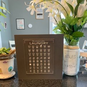 LAUNDRY sign